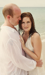 Obraz premium Bride and groom.