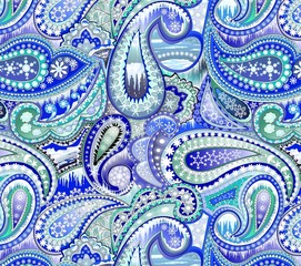Paisley mit Eisblumen