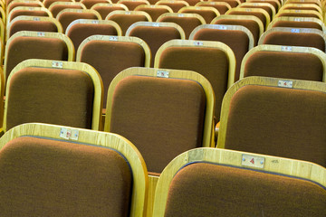 Seats of auditorium