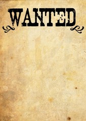 Wanted - obrazy, fototapety, plakaty