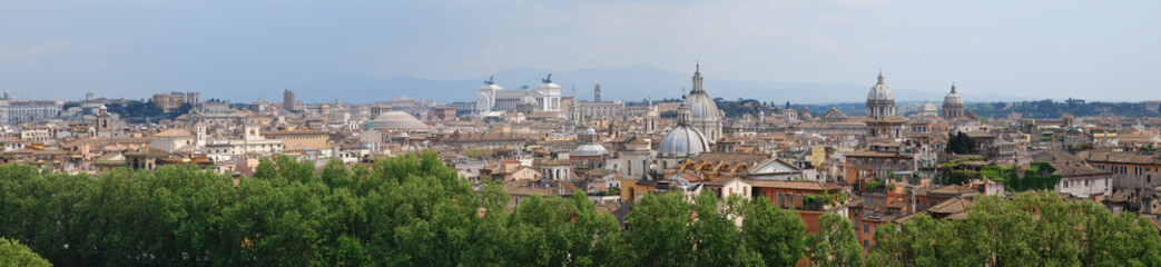 Fototapeta na wymiar Panorama Rome