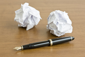 Pen and paper