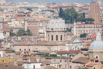 Fototapeta na wymiar Panorama Rome