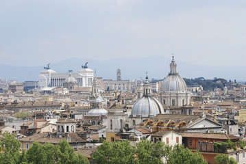 Fototapeta na wymiar Panorama Rzym
