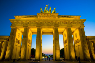 Fototapeta brandenburg gate berlin obraz