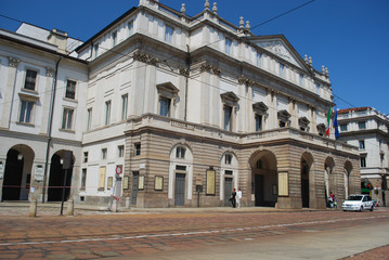 Fototapeta na wymiar Teatro della Scala