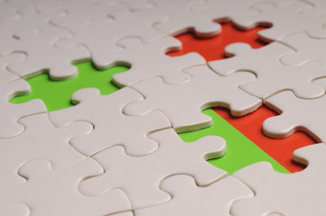 Obraz premium Puzzle colors