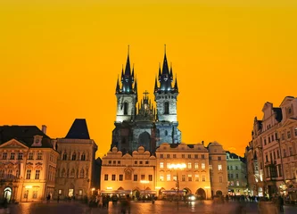 Foto auf Alu-Dibond Der Altstädter Ring in Prag Stadt © Gary