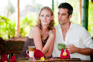 Couple Having Breakfast