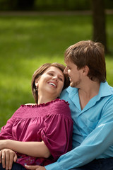 Fototapeta premium Happy couple