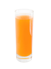 fresh orange juice isolated