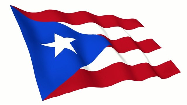 Puerto Rico Animated Flag