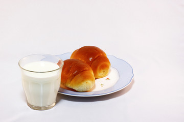 パンと牛乳