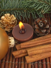 Adventszeit, Duftkerze