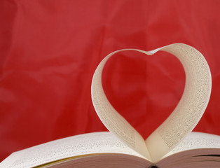 Corazón de libro