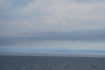 olympic mountains floating