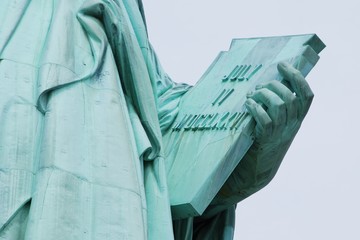Statue of Liberty, 4th July Tablet