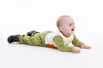 Naklejka premium Little Boy