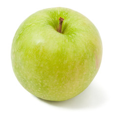 Green apple isolated on white