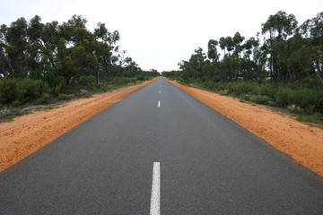 Fototapeta na wymiar Australijska road