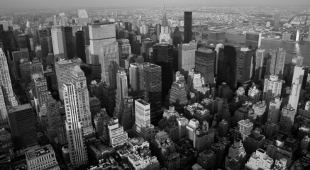 Skyline New York b/w