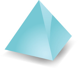 Blank pyramid