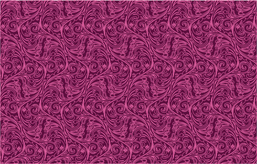 Retro floral ornament