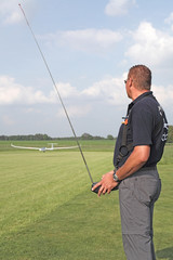 Fernsteuerung eines Segelflug-Modells