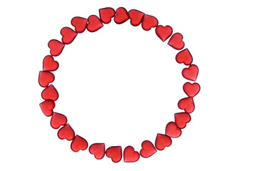 Obraz premium rote herzen 9