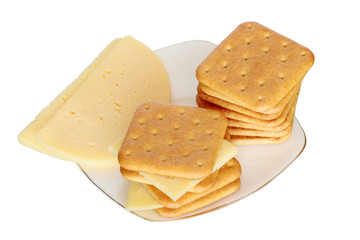 Crackers With Cheese