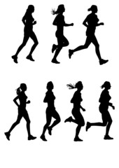 Fototapeta premium Women's Marathon