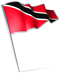 Flag pin - Trinidad and Tobago