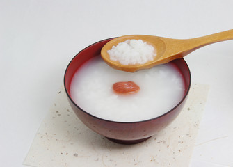 梅干おかゆ