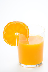a delicious freshness orange juice