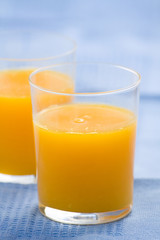 a delicious freshness orange juice