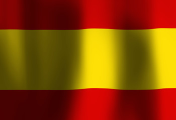 Obraz premium Spanish flag