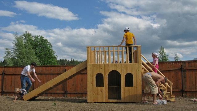 play yard chute time lapse