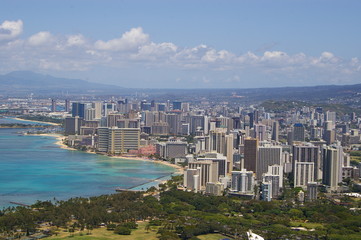 Honolulu city scape