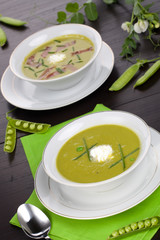 Pea soup