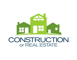 House Icon: Construction or Real Estate