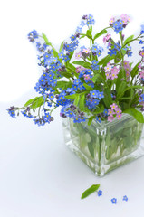 Bouquet of forget-me-nots