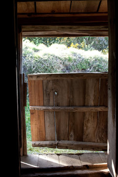 Puerta de h&oacute;rreo