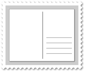 Briefmarke, Postkarte