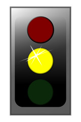 Traffic Light Yellow