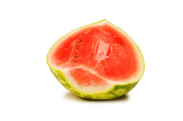 Water melon isolated on the white background