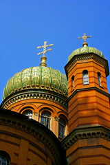 Fototapeta na wymiar Rosyjska Cerkiew Weimar