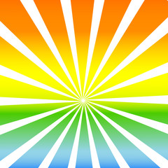 vector illustration of sunshine background