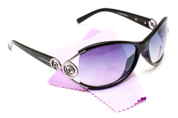 Sunglasses and anti-dust rag