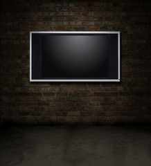 TV brick room