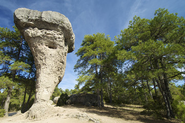 rock formation in Cuenca